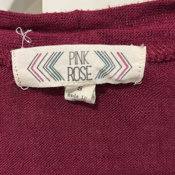 oversized red cardigan - Picture 3 of 4